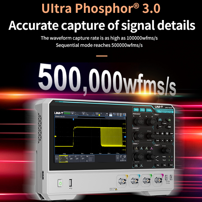 UNI-T UPO1154HD UPO1082HD Osci - Digital Storage Oscilloscope 100Mhz ulasan dan harga