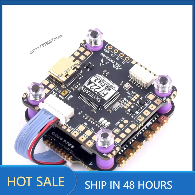 Skystars F7 F722HD PRO3 Flight - Fpv Flight Controller F7 Stack 60A ulasan dan harga