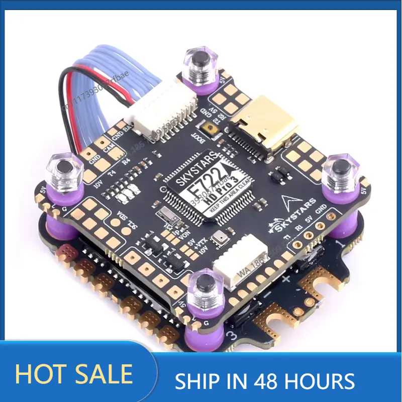 Skystars F7 F722HD PRO3 Flight - Fpv Flight Controller F7 Stack 60A ulasan dan harga