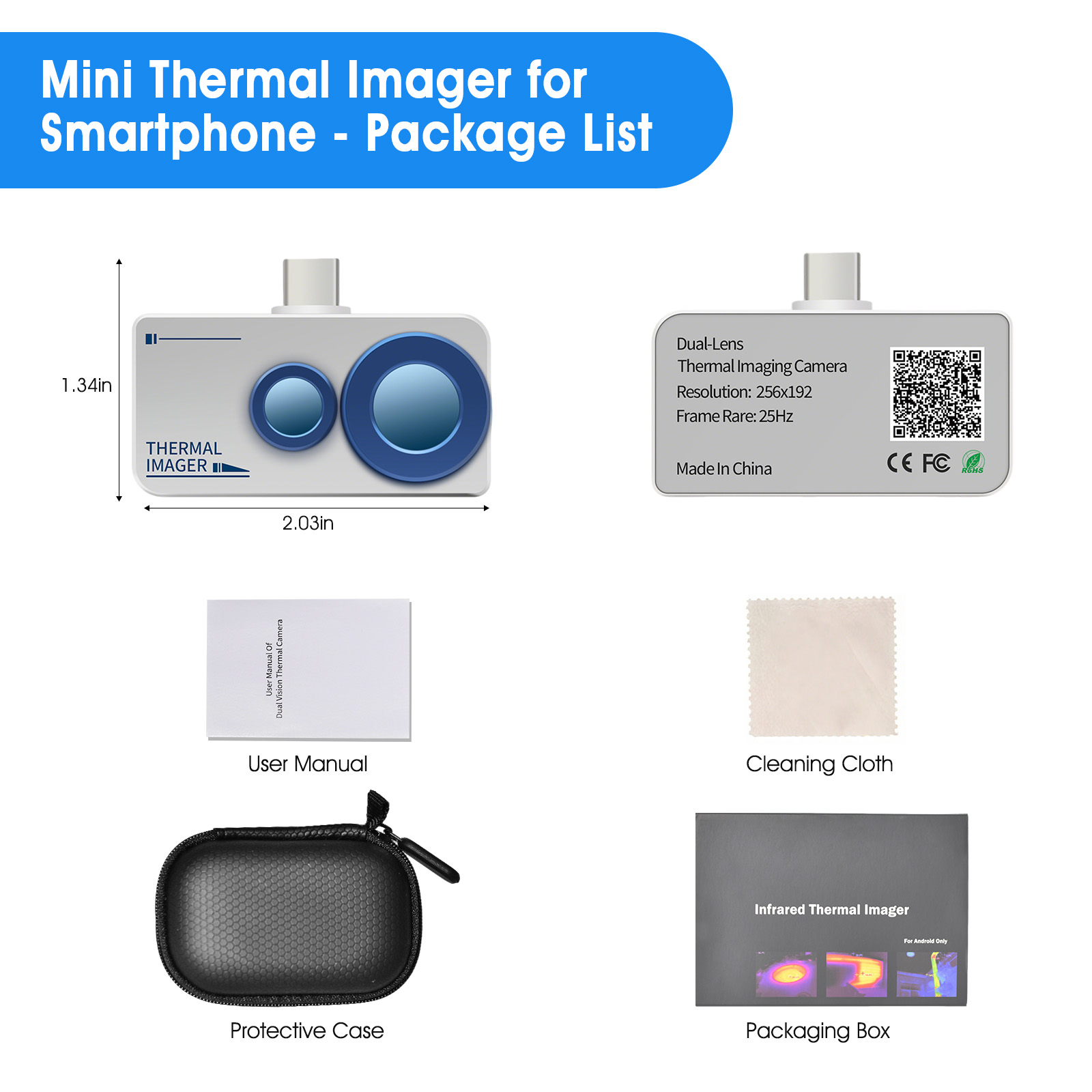 Thermal Camera for Android Pho - Thermal Imaging Camera Pcb Repair ulasan dan harga